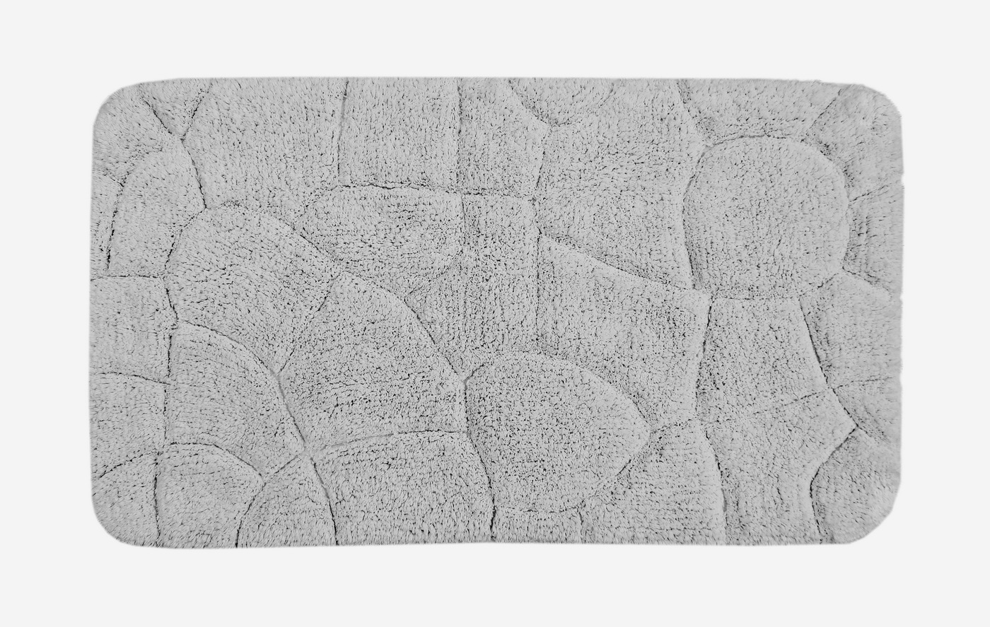 Изображение товара Коврик для ванной комнаты SOFI DE MARKO КВ-Мр4-50x70 70x50см цвет серый/серебристый