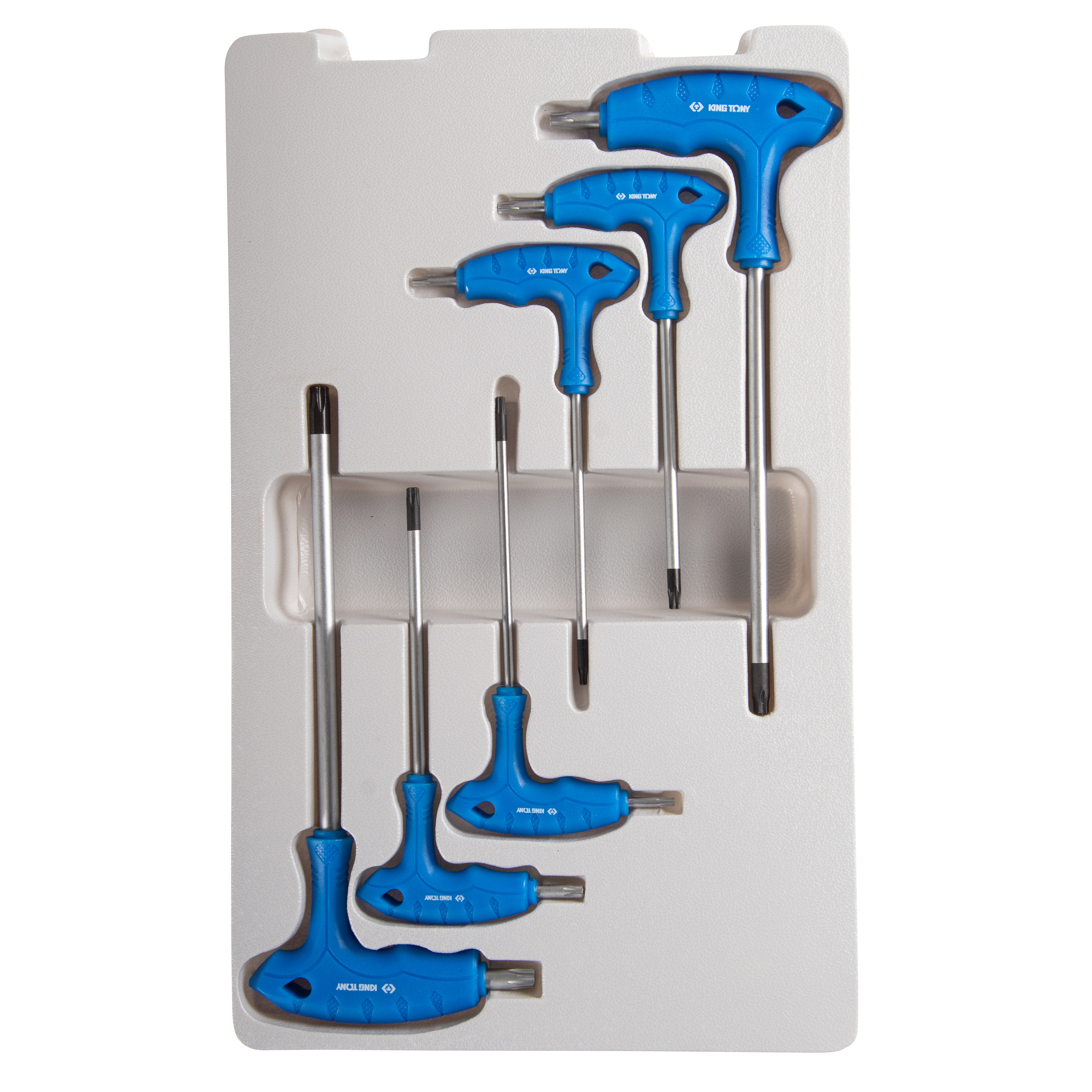 Изображение товара Набор Г-образных шестигранников King Tony Torx T10-T40 6 предметов