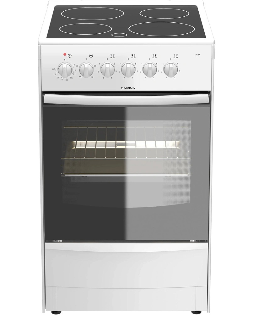 Изображение товара Дарина B 3607 W Плита стеклокерамическая