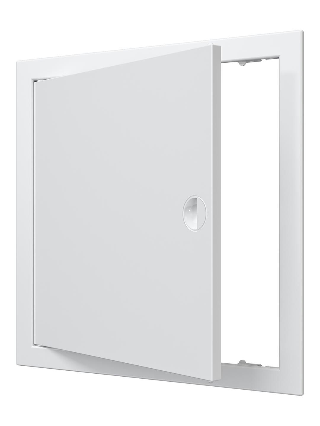 Изображение товара Пластиковый ревизионный люк EVECS ЛР 31.8x31.8 с ручкой для стен и потолков