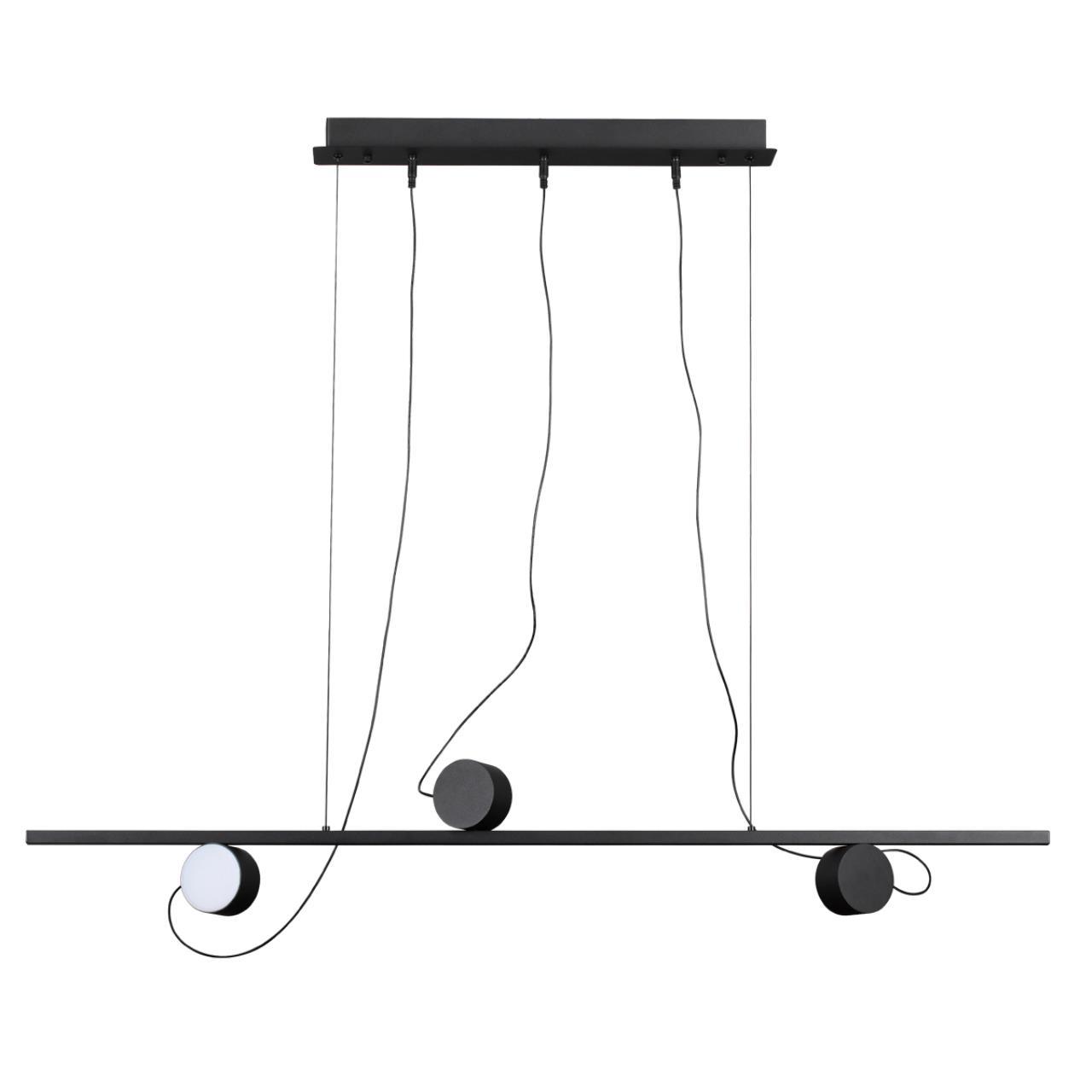 Изображение товара Подвесной светильник Odeon light Nera 6600-21l черный теплый белый свет