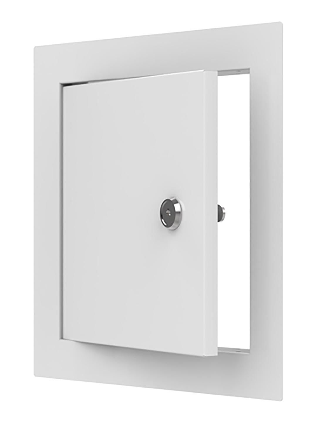 Изображение товара Люк ревизионный металлический с замком 26x26 см для стен