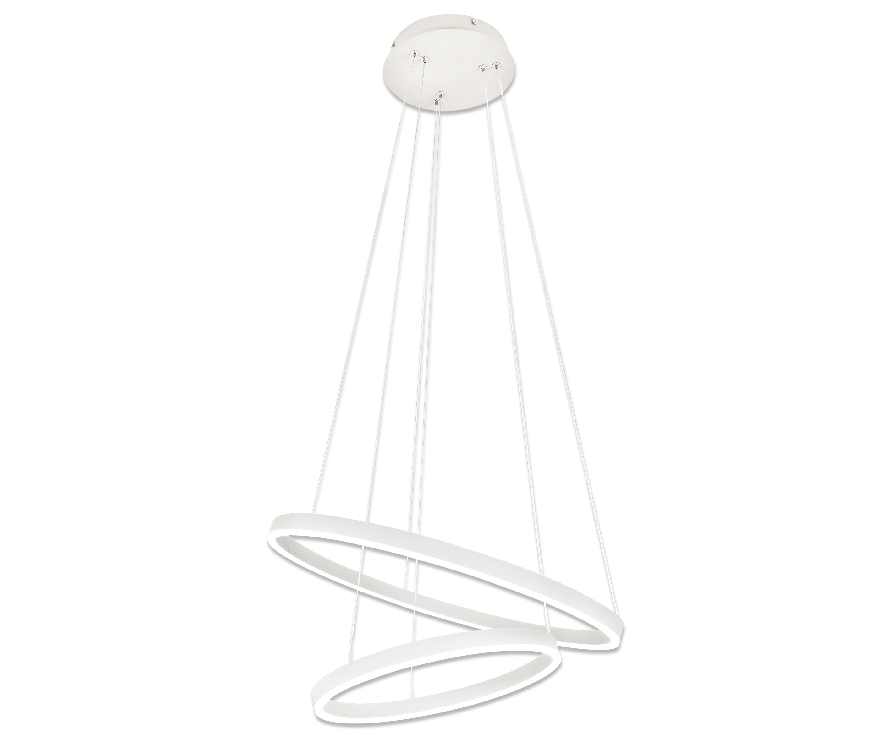 Изображение товара Подвесной светильник Kink light Тор 08219.01a белый, современный, 60 Вт, 30 м²