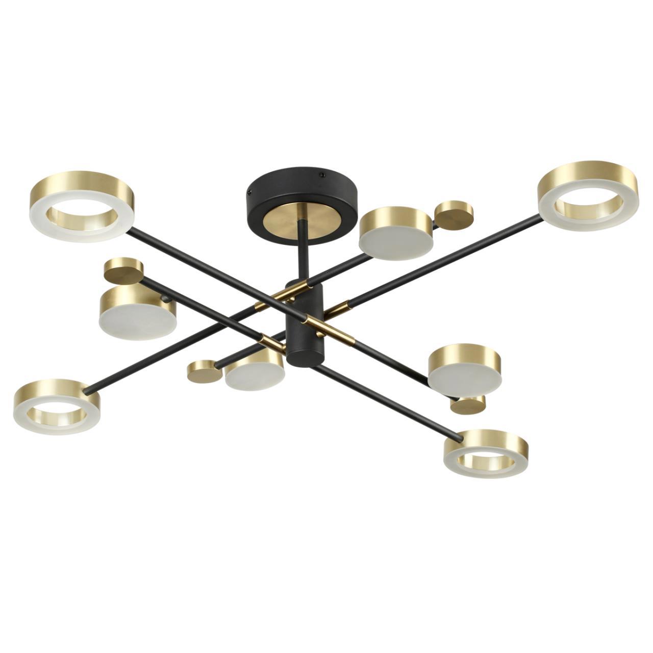 Изображение товара Люстра на штанге светодиодная Odeon light Denzel 4321-63cl 21 м² теплый белый (желтый) свет цвет белый