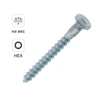 Изображение товара Болт сантехнический DILWIS оцинкованный 8x70 мм