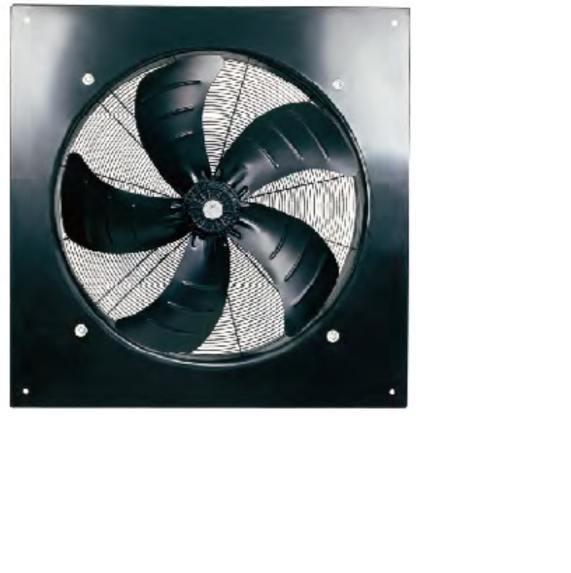 Изображение товара Вытяжной вентилятор Maer YSWF138L100P4-810H-710PAB D710 мм 86 дБ 20679 м³/ч цвет черный