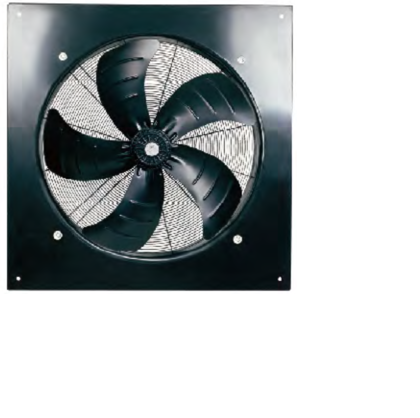 Изображение товара Вытяжной вентилятор Maer YSWF138L118P6-1010G-910PAS черный 31559 м3ч 78 дБ