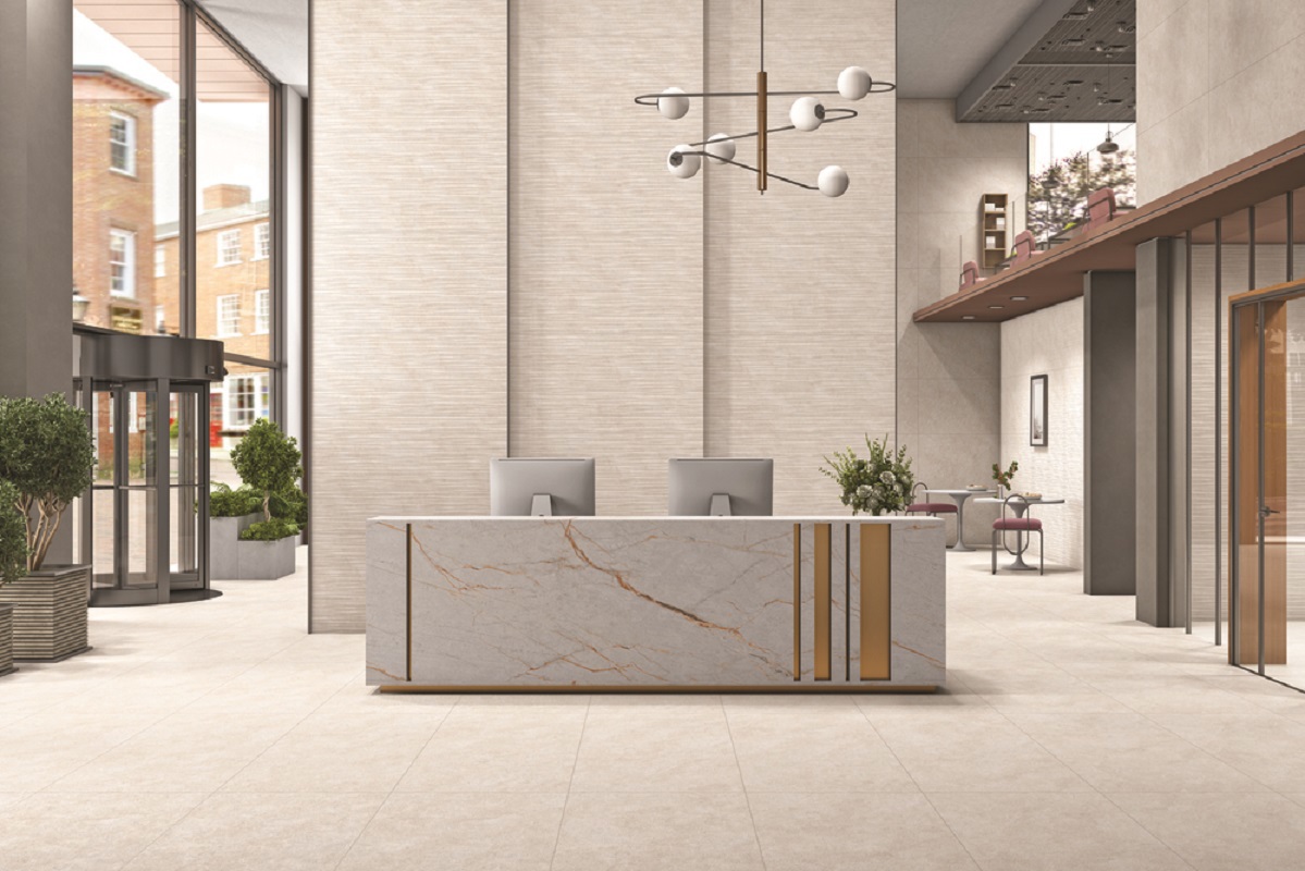 Изображение товара Керамогранит Duna Pandora RP-238585 60x120 см бежевый матовый на пол и стену