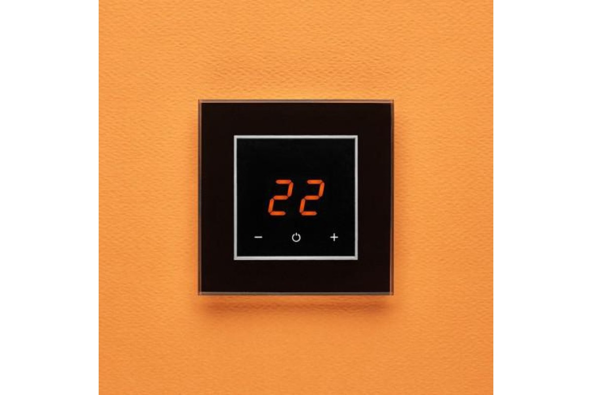 Изображение товара Электронный терморегулятор Aura ORTO 9005 BLACK CLASSIC черный