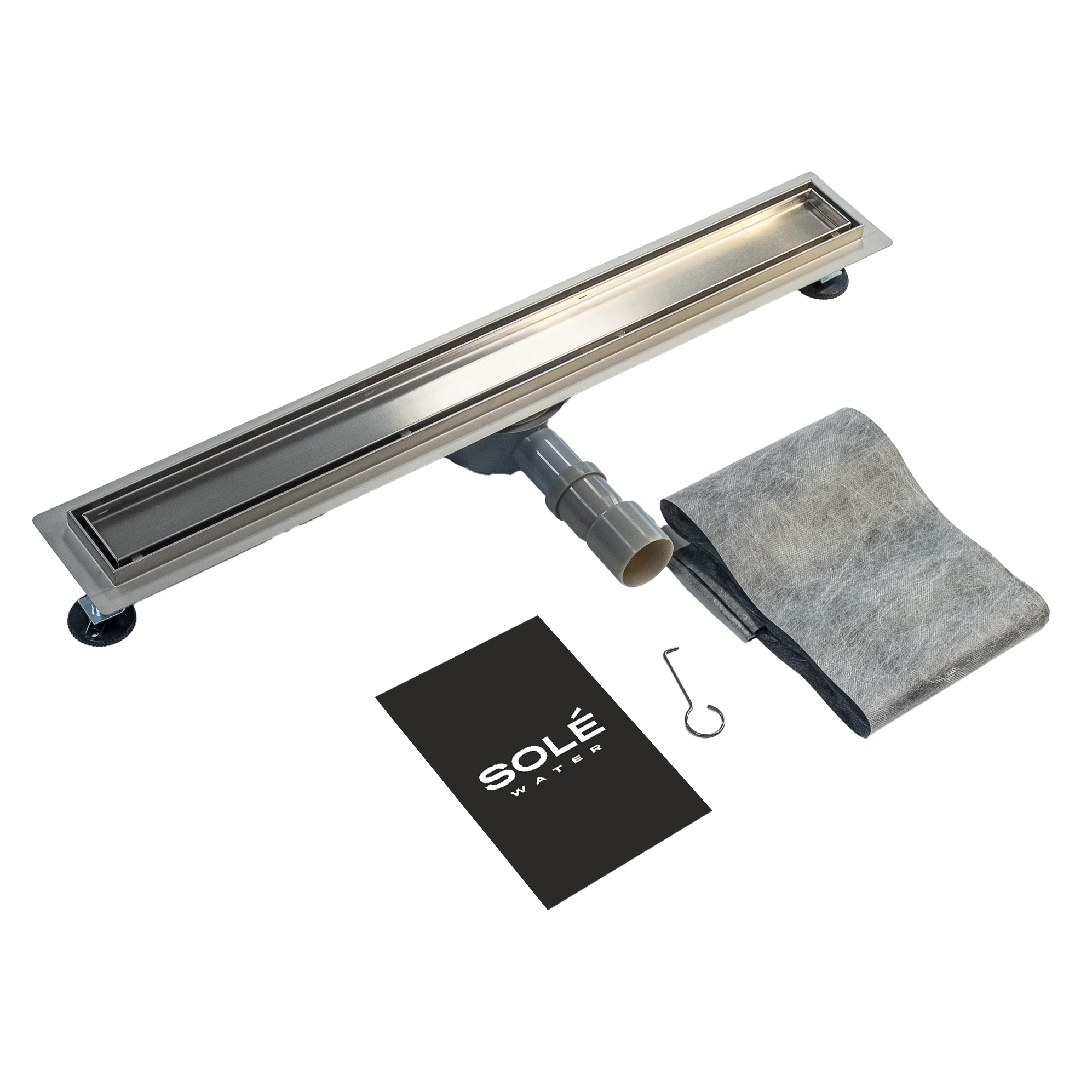 Изображение товара Душевой трап вертикальный Sole универсальный затвор 150x50 мм УТ000102868