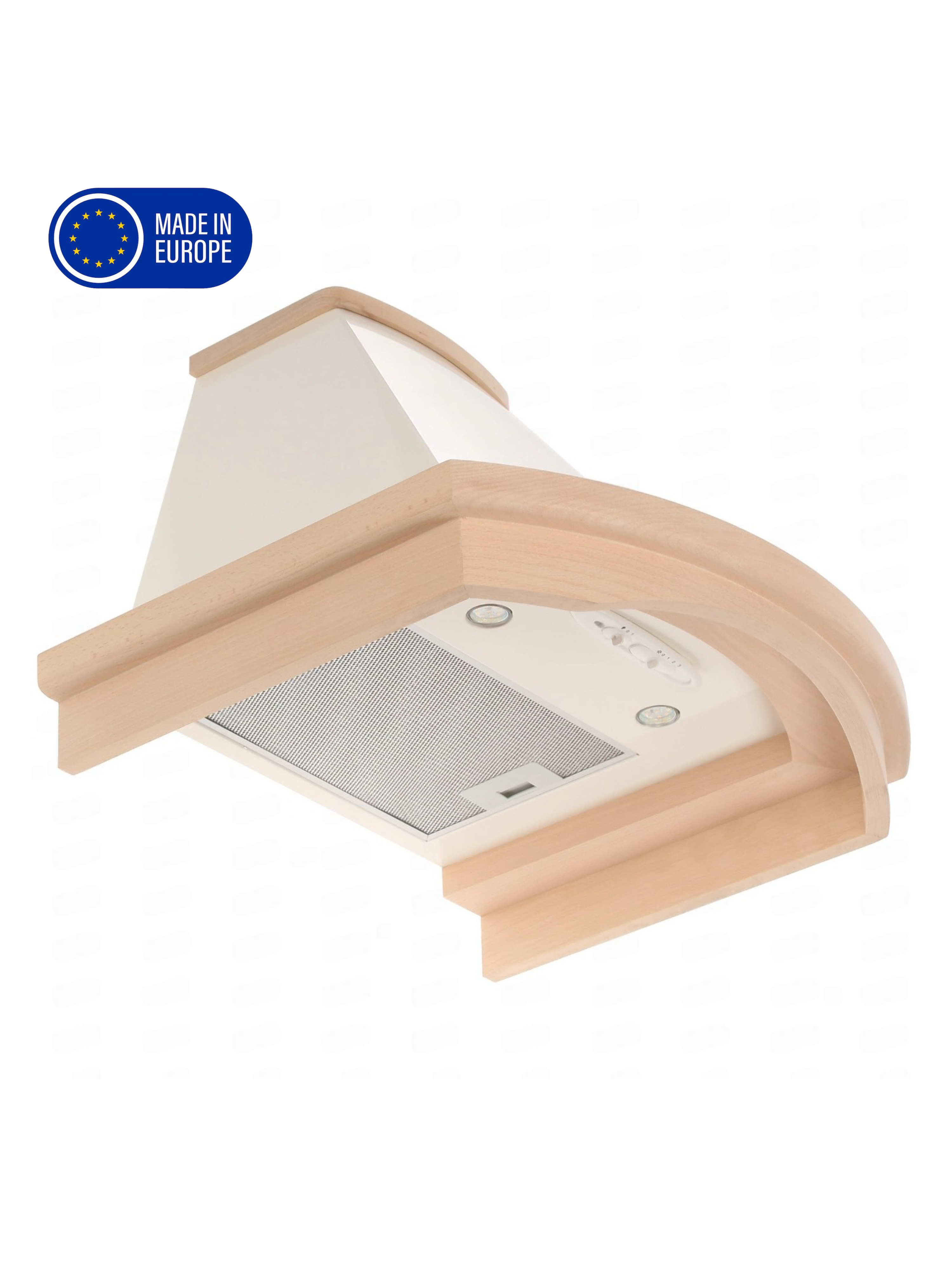 Изображение товара Вытяжка на стену Akpo WK-4 Rustica Nova 60 см цвет светло-бежевый