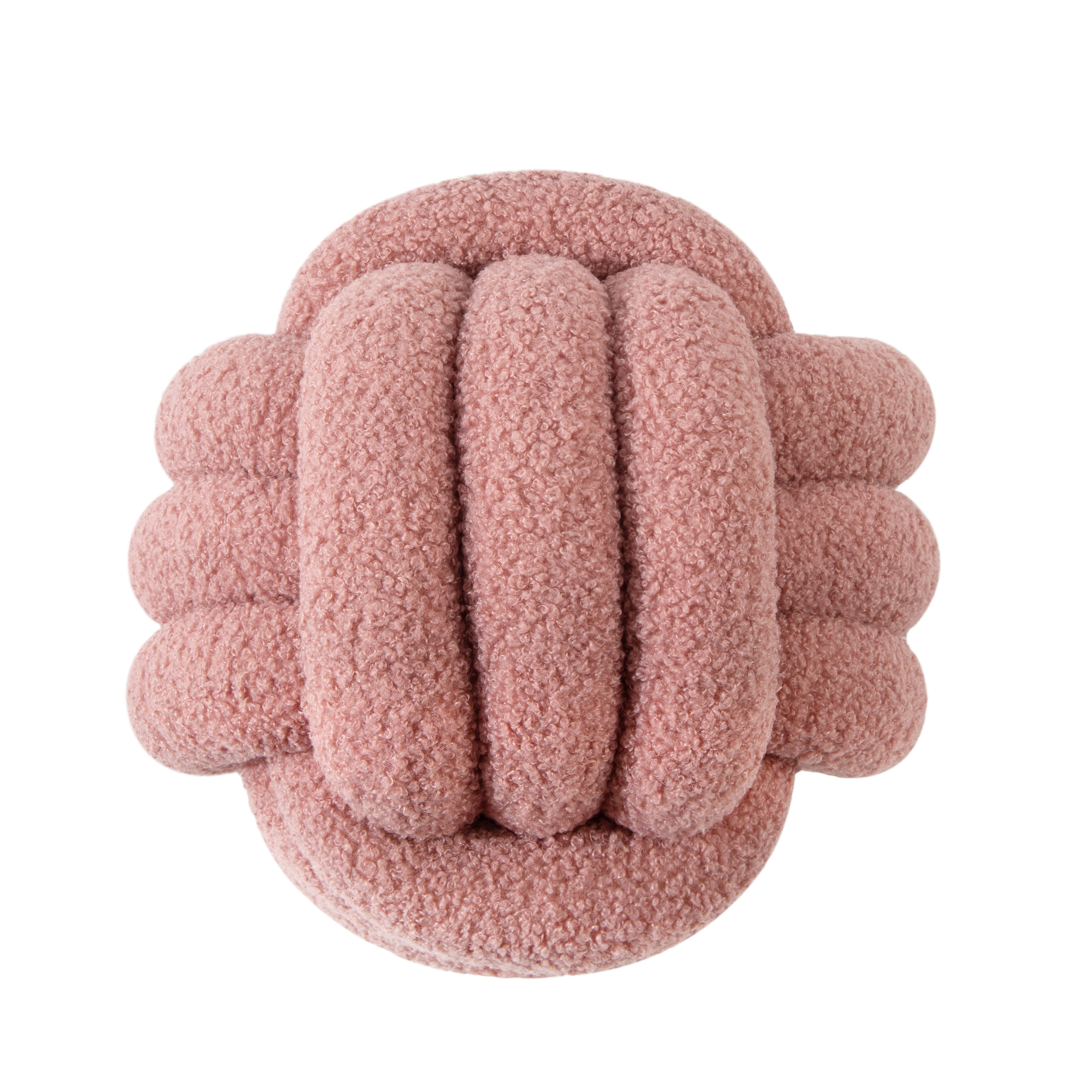 Изображение товара Подушка Узел d30 см розовая декоративная для интерьера