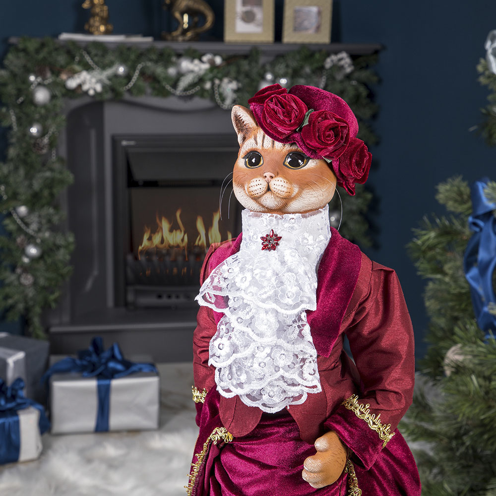 Изображение товара Коллекционная игрушка Bogacho Кошка Ледди Парр ручная работа