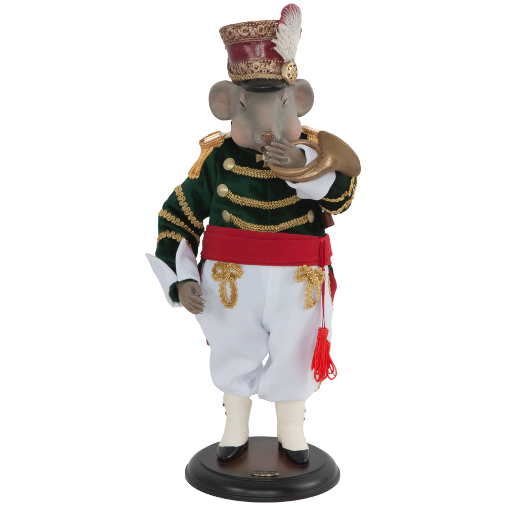 Изображение товара Коллекционная игрушка Bogacho Мышонок Трубач Моппи ручная работа