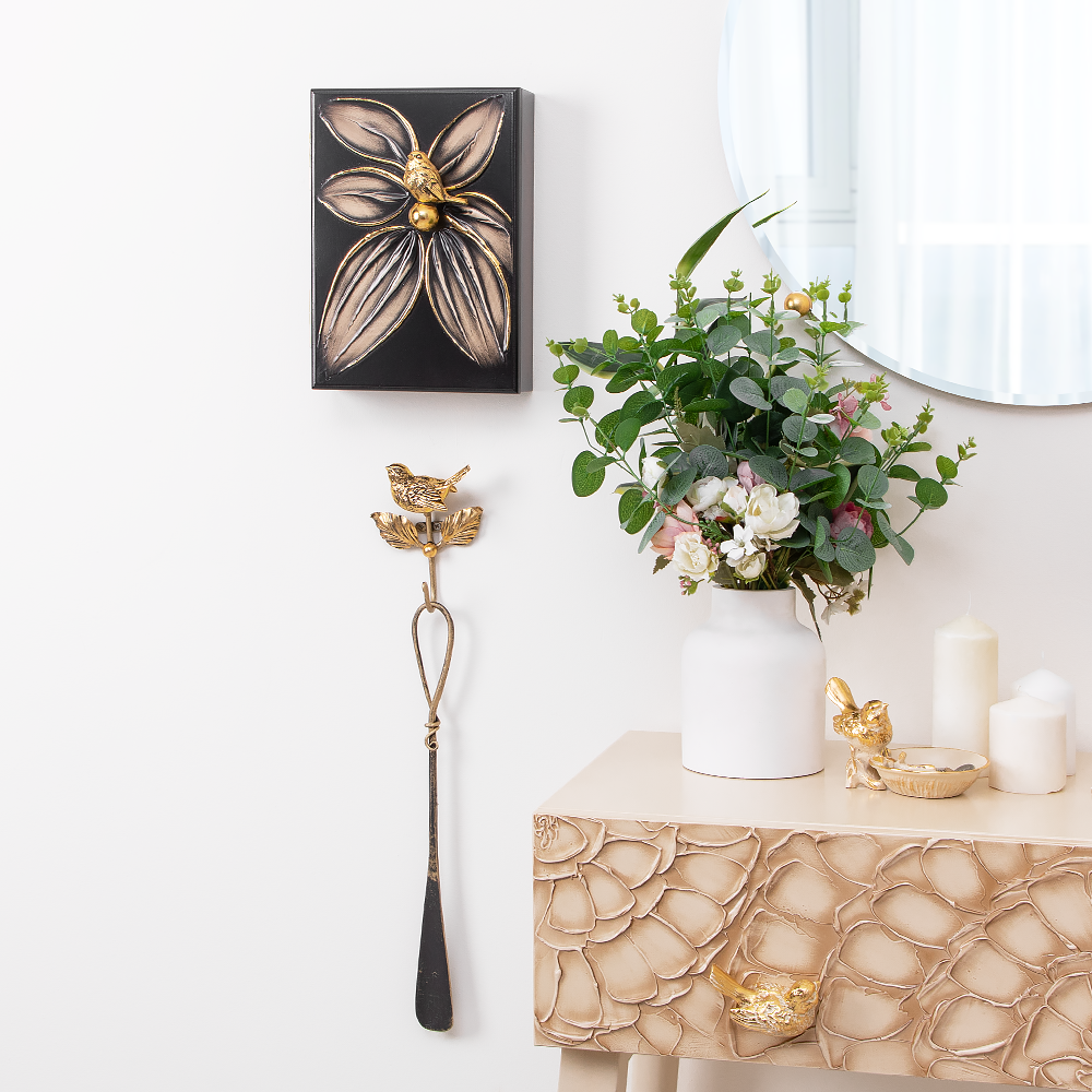 Изображение товара Ложка для обуви Bogacho 45 см сталь цвет коричневый