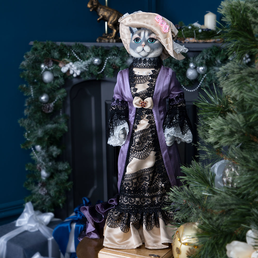 Изображение товара Bogacho Кошка Леди Макбет - коллекционная кукла, 62 см