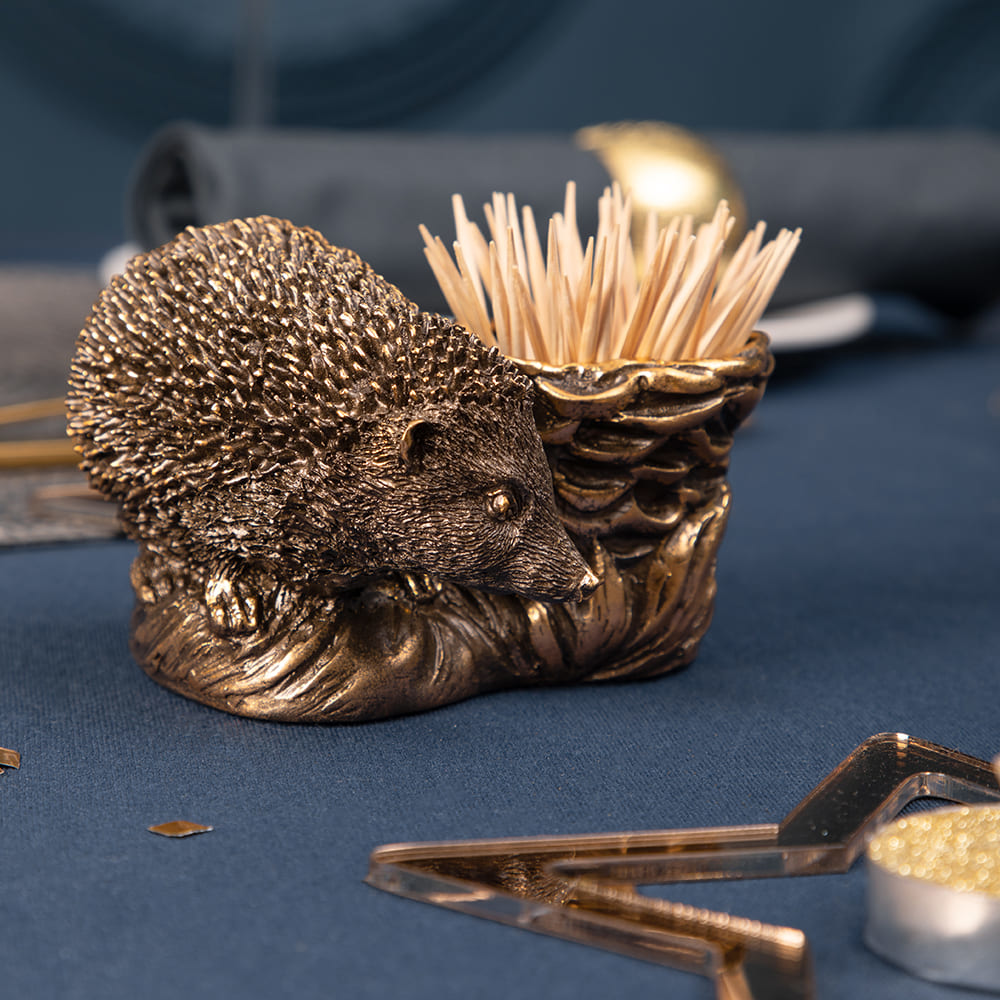 Изображение товара Держатель Bogacho литьевой мрамор цвет коричневый 72045/бронзовый