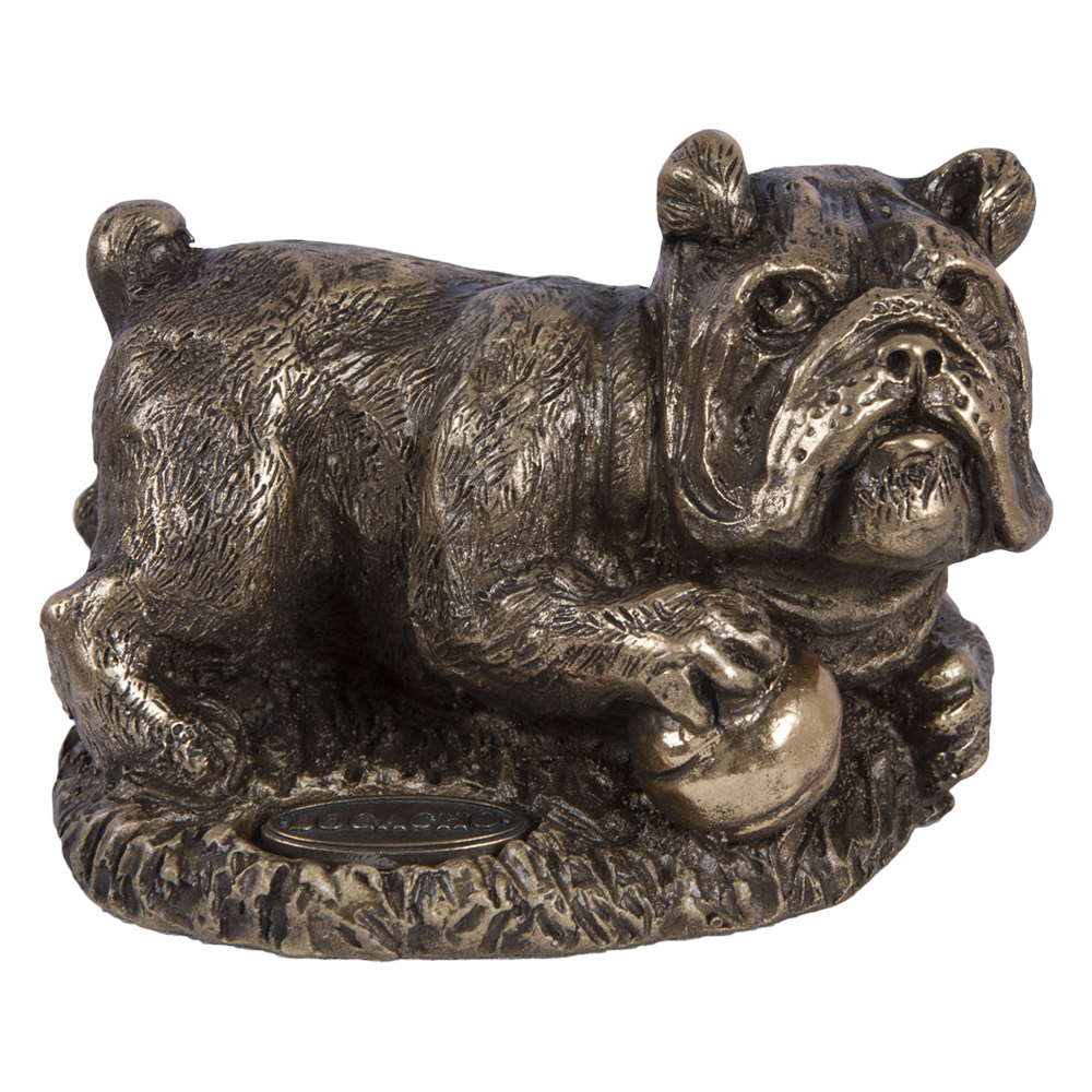 Изображение товара Статуэтка из мрамора Bogacho Собака бронза