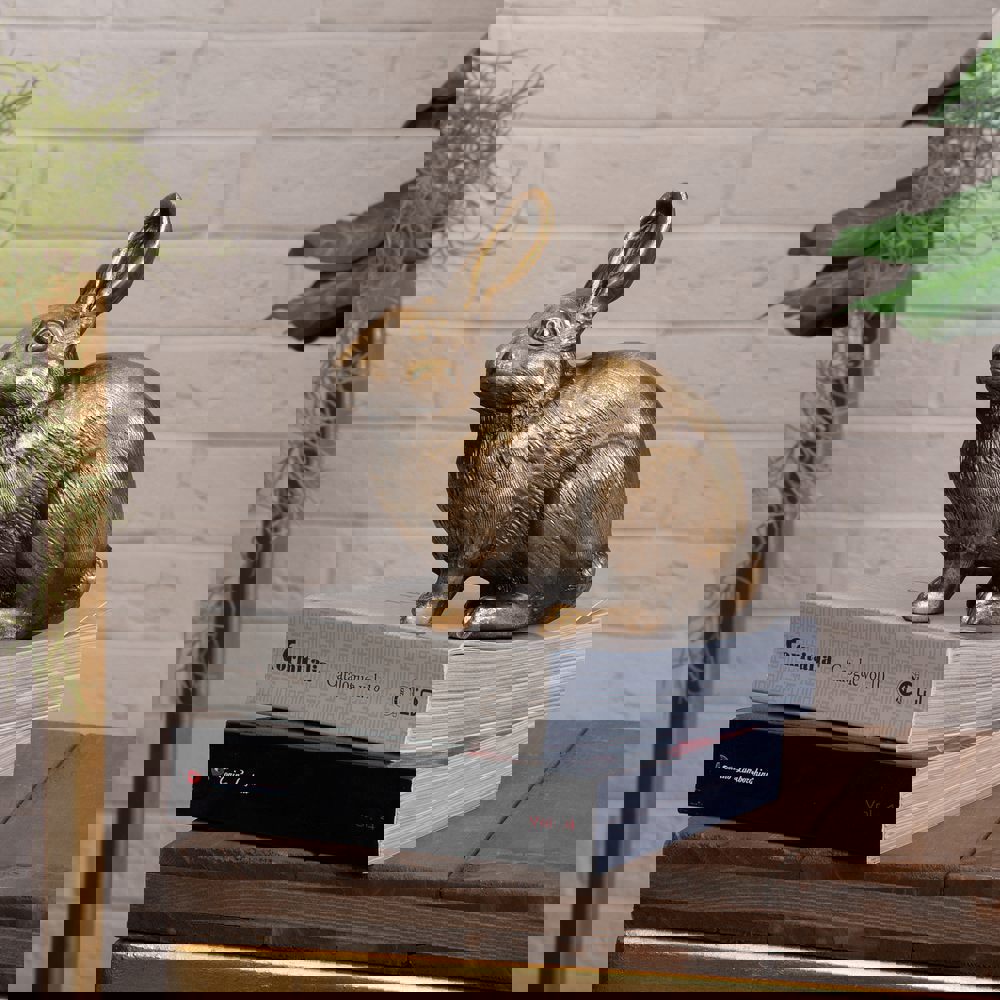 Изображение товара Статуэтка Bogacho Кролик Тутси из мрамора коричневый