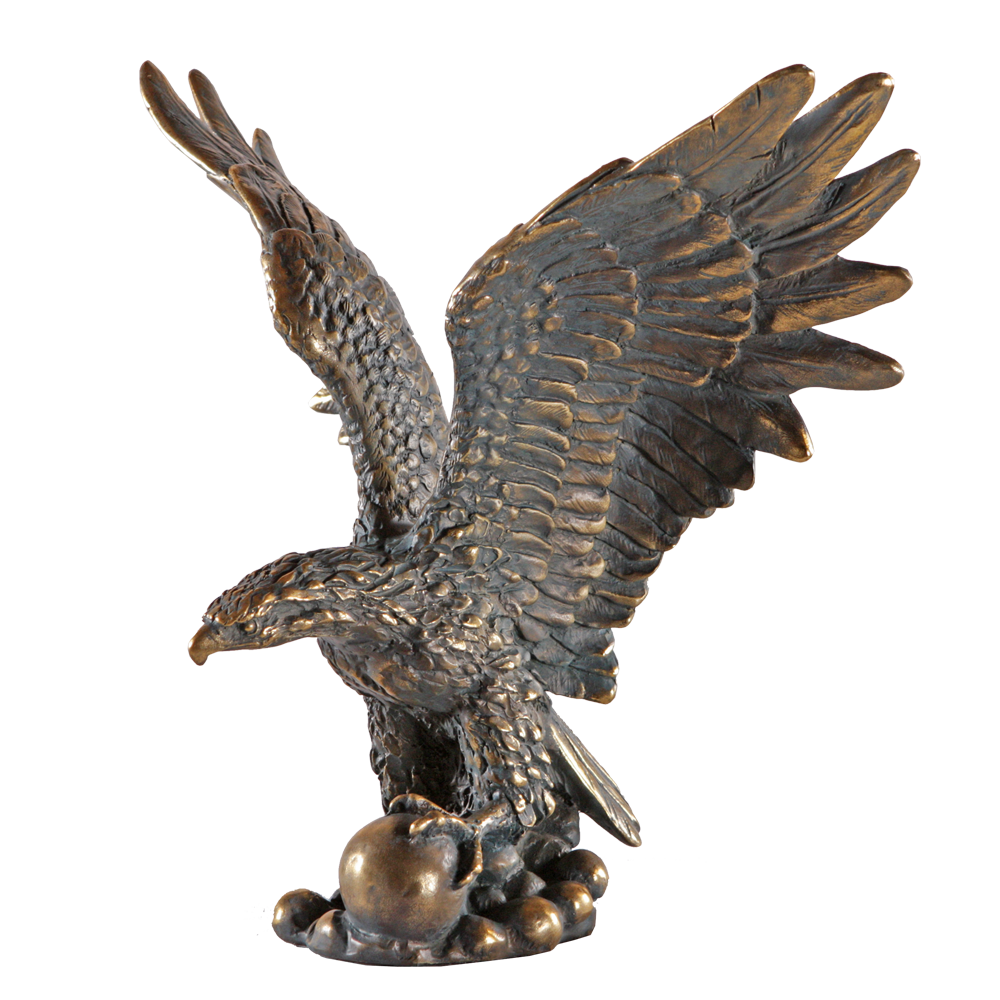 Изображение товара Статуэтка из мрамора Bogacho Орел Символ власти бронзовая