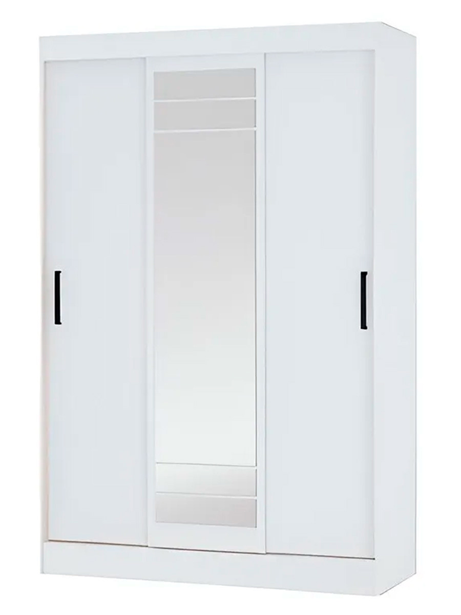 Изображение товара Шкаф Bts 200x131х50 см 4 полки ЛДСП цвет белый