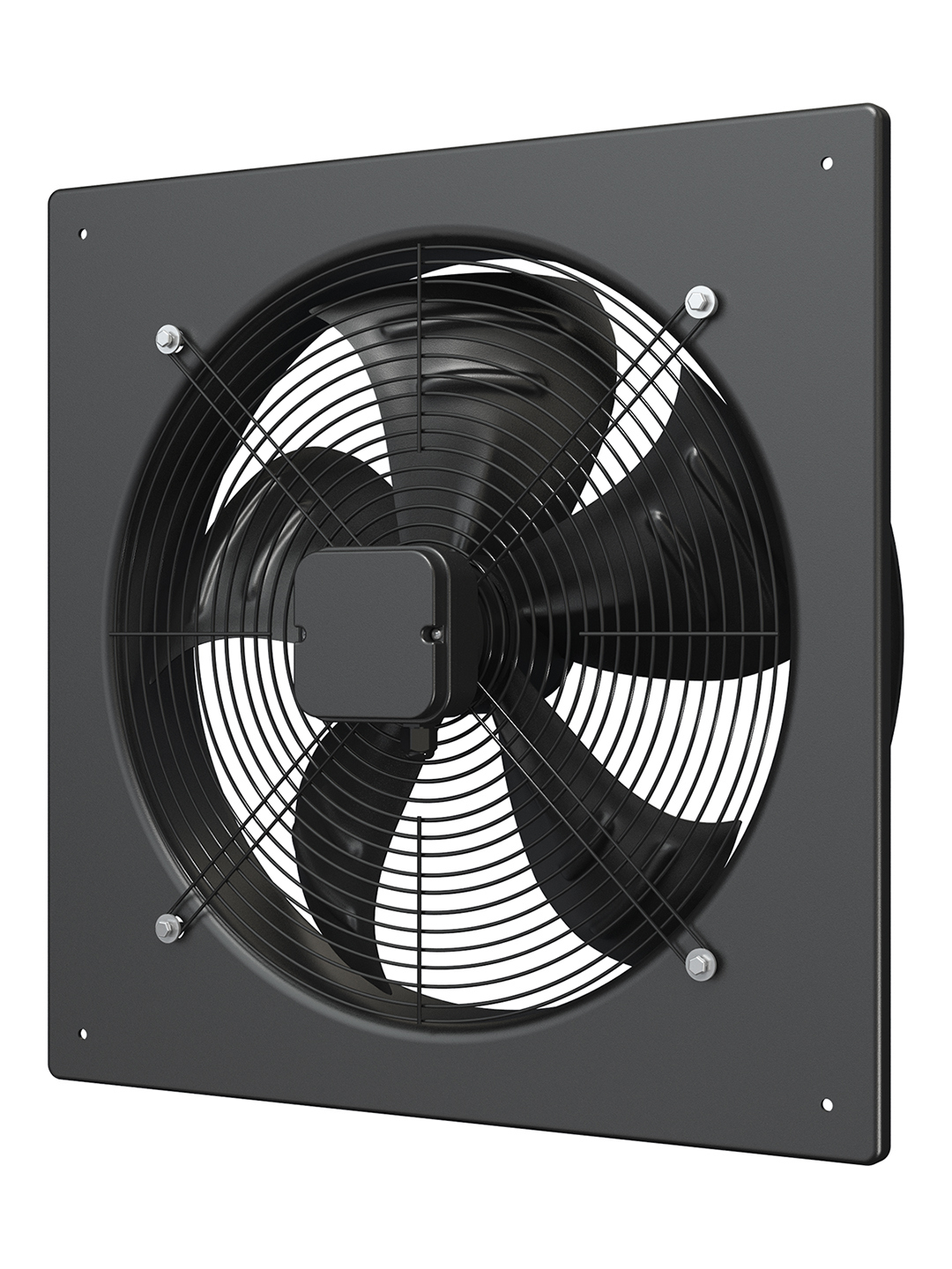 Изображение товара Вытяжной вентилятор накладной Era pro STORM D450 мм 64 дБ 4800 м³/ч цвет черный