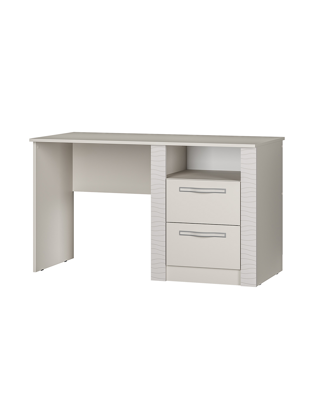 Изображение товара Стол письменный Монако из ЛДСП с ящиками и нишами бежевый BTS УТ-00124866