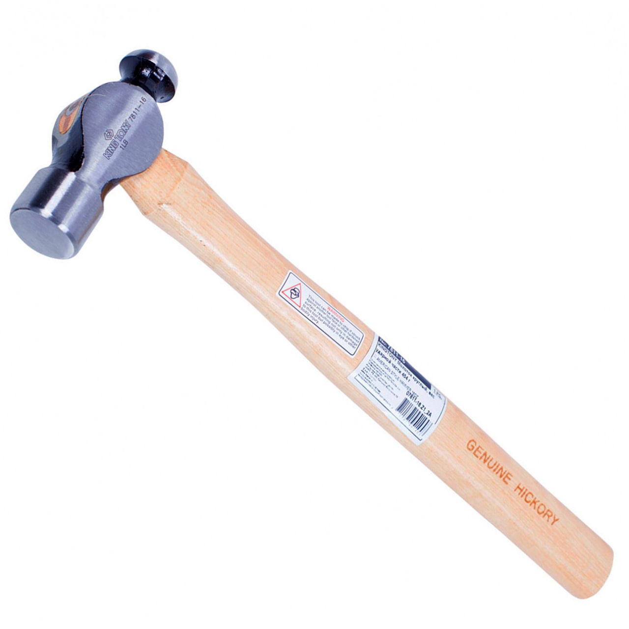 Изображение товара Молоток слесарный King Tony 7811-16 деревянная рукоять 454 гр
