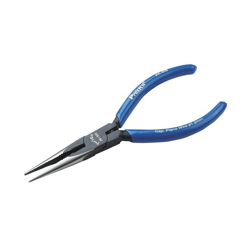 Изображение товара Длинногубцы Proskit 8PK-906 140 мм с изогнутыми рукоятками