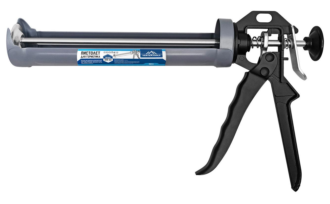 Изображение товара Пистолет для герметика полузакрытый Vertextools 9014 310 мл