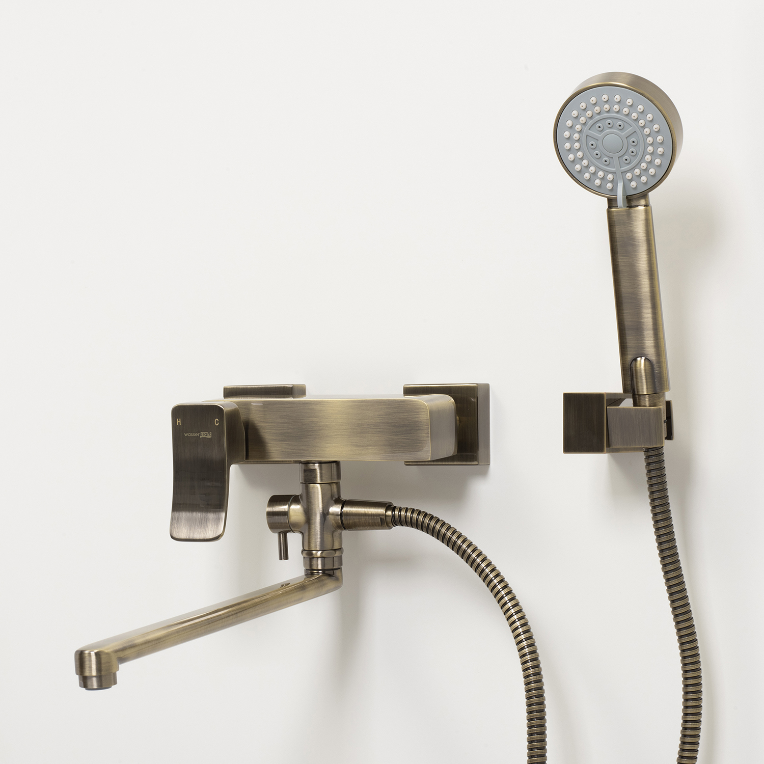 Изображение товара Смеситель WasserKRAFT 1602L для ванны, хром, рычажный, латунь, 150 мм