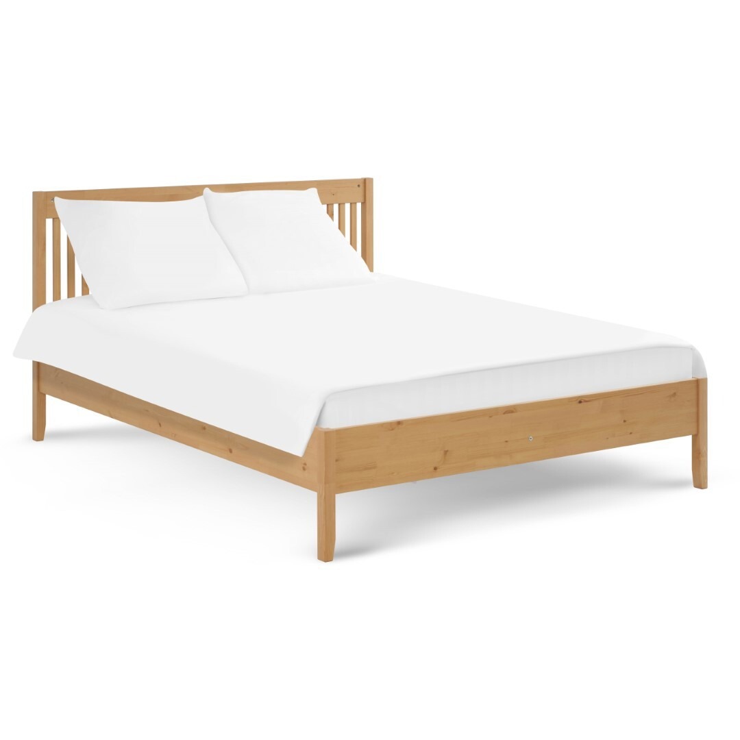 Изображение товара Кровать ИЛЕКСА Лузалес из массива сосны 166.8x100.8x207.6 см скандинавский стиль