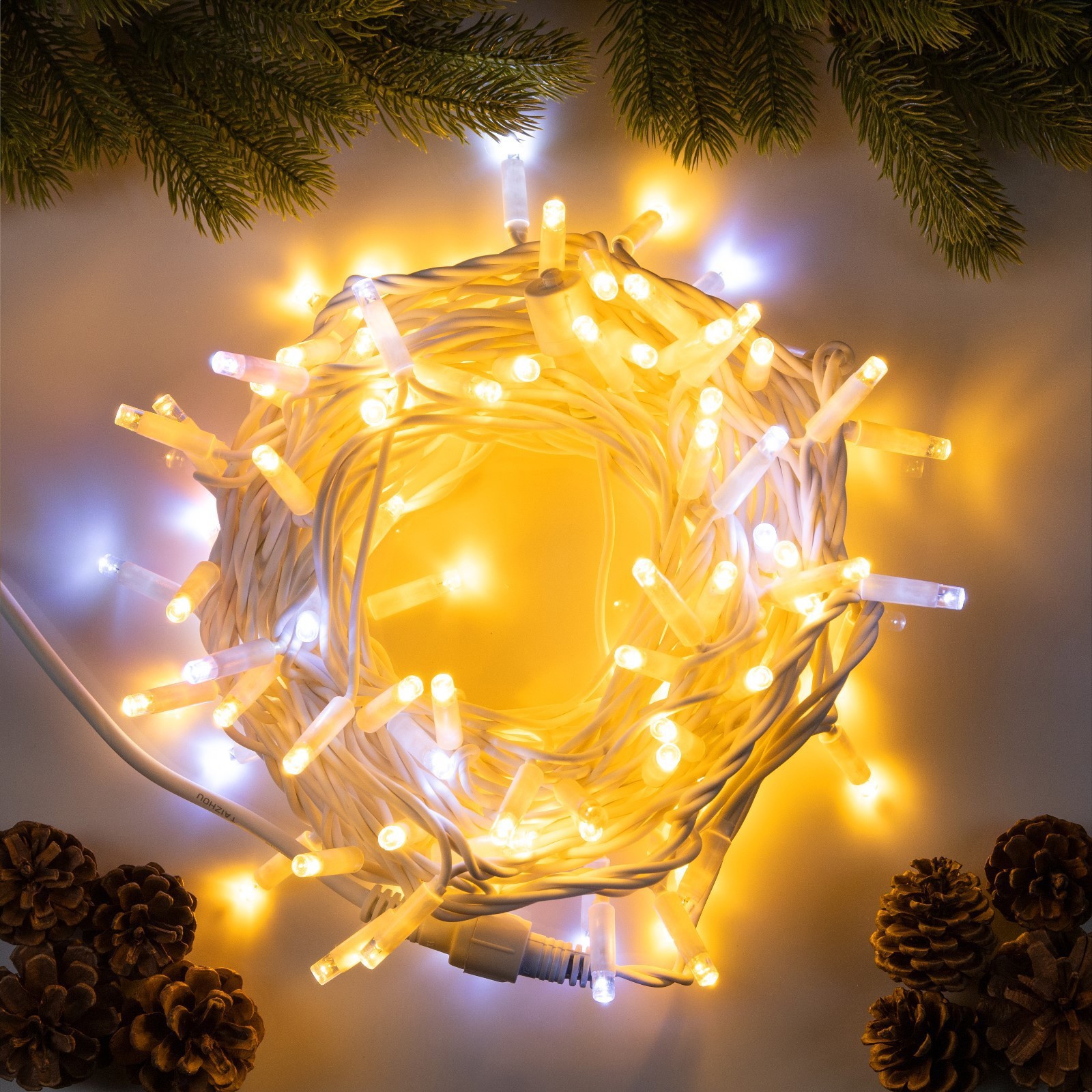 Изображение товара Электрогирлянда комнатная Luazon lighting 9891182 10 м 100 LED IP65