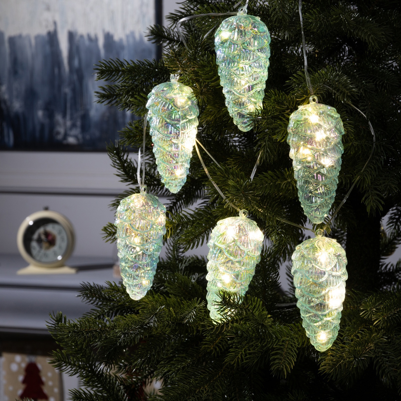 Изображение товара Электрогирлянда комнатная Luazon lighting 10463109 2.3 м 30 ламп 1 режим работы