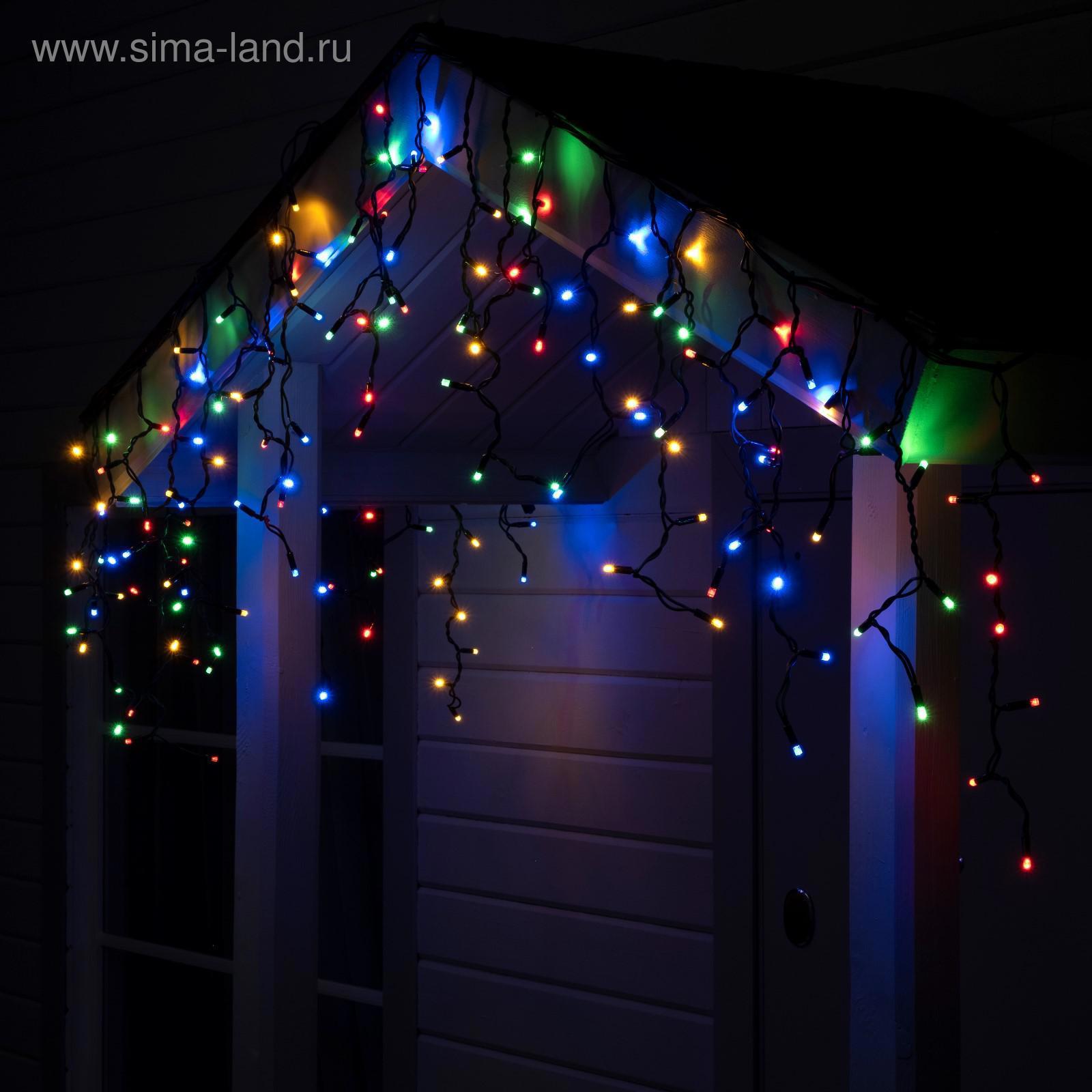 Изображение товара Электрогирлянда комнатная Luazon lighting 5204444 3 м 108 ламп IP65 мульти