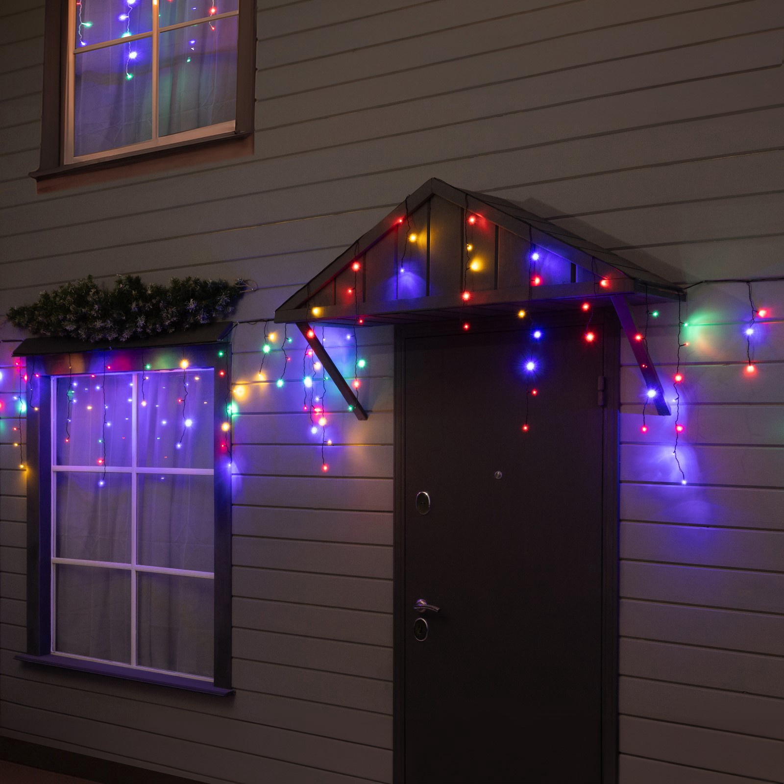 Изображение товара Электрогирлянда комнатная Luazon lighting 12 м 240 ламп 1 режим МУЛЬТИ IP44 для внутреннего использ