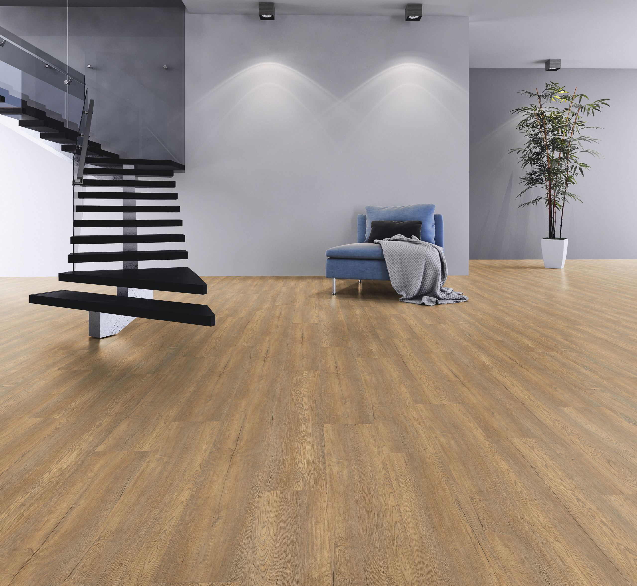 Изображение товара Ламинат Kaindl MF Standart EG Oak Woodstyle 33 класс 10 мм с фаской для внутренних помещений