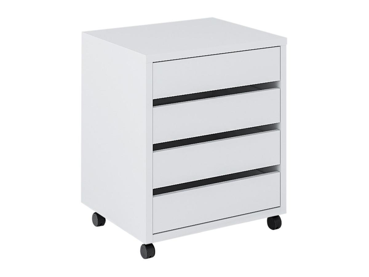 Изображение товара Тумба офисная Первый Мебельный Алтай 4 ящика 50х59.7х43 см