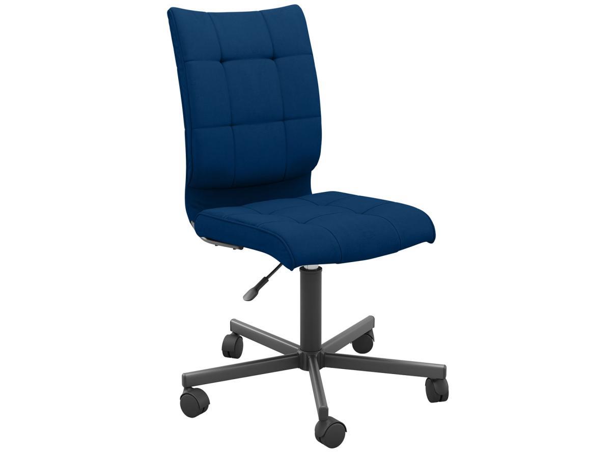 Изображение товара Офисное кресло Правила мебели Саймон 43x87x43 см вельвет цвет синий