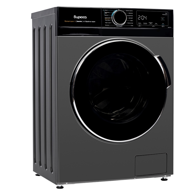 Изображение товара Стиральная машина Бирюса WMD-MX814_15 DM 8 кг сушка 6 кг 1400 об/мин