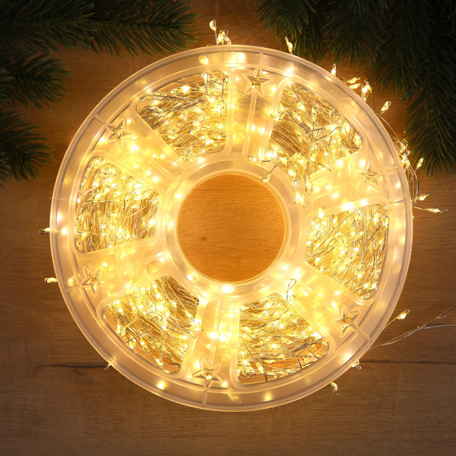 Изображение товара Электрогирлянда комнатная Luazon lighting 50 м 1500 LED COB 8 режимов IP65