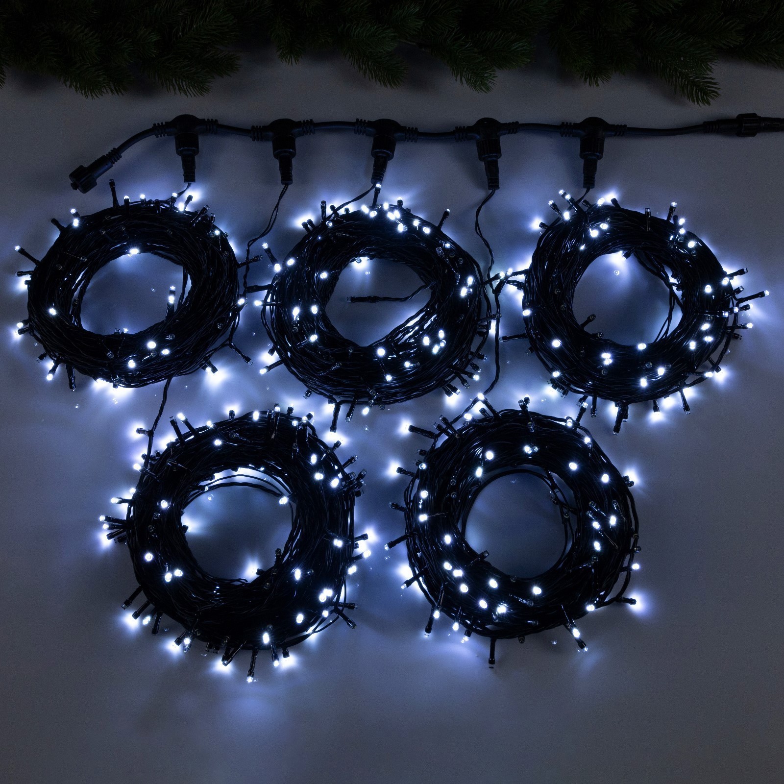 Изображение товара Электрогирлянда комнатная Luazon lighting 9642187 5 м 665 ламп IP65 пульт