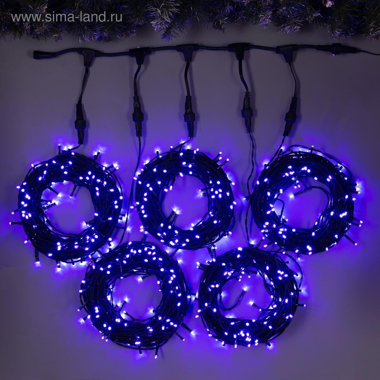 Изображение товара Электрогирлянда комнатная Luazon lighting 5 м 665 LED COB мультичейзинг IP65