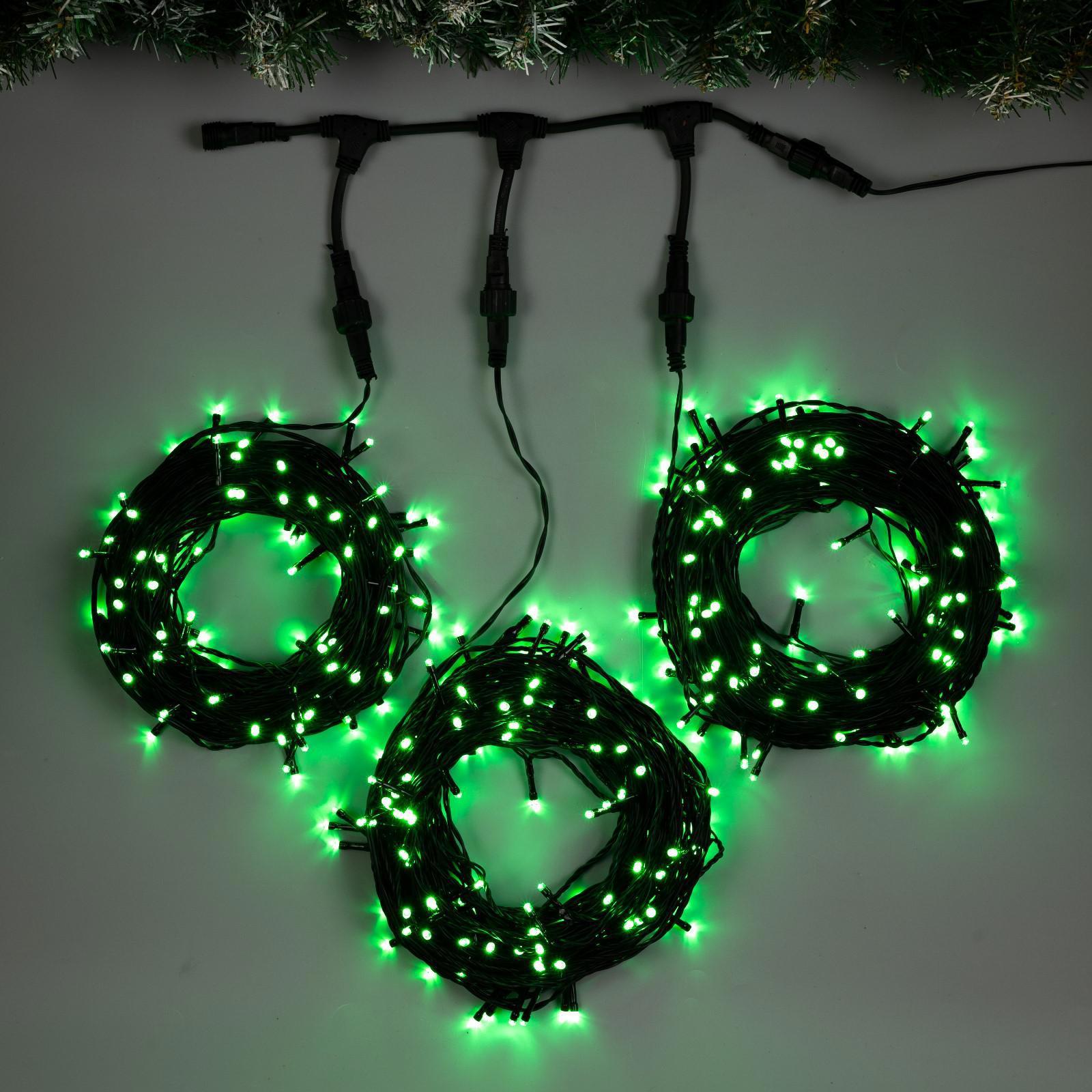 Изображение товара Электрогирлянда комнатная Luazon lighting 3 м 399 ламп 8 режимов IP44 для внутреннего использования