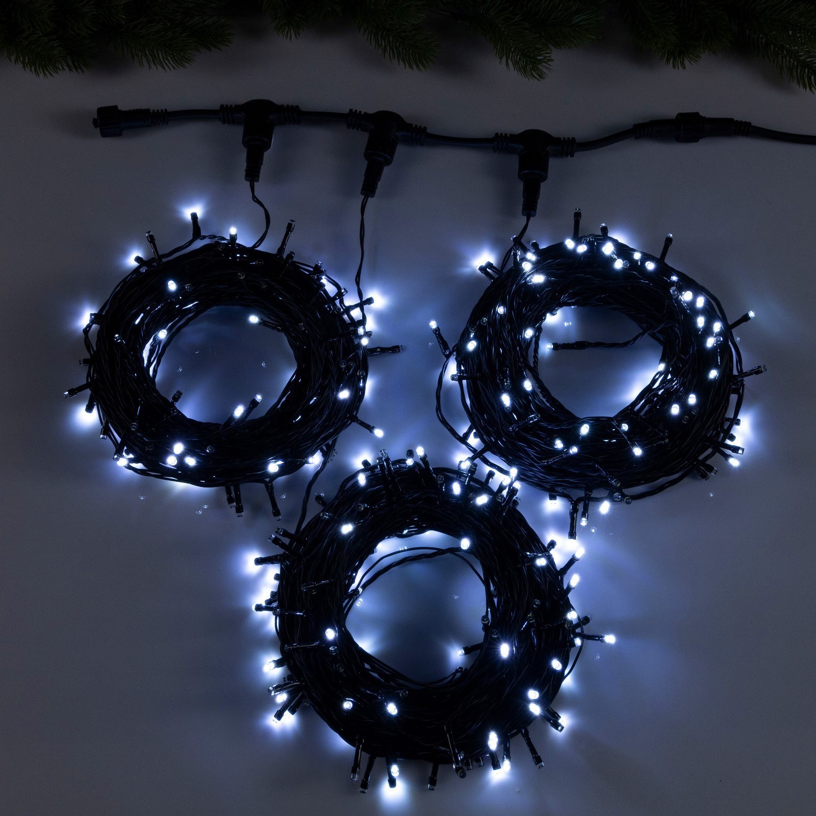 Изображение товара Электрогирлянда комнатная Luazon lighting 9642185 3 м 399 ламп 1 режим работы