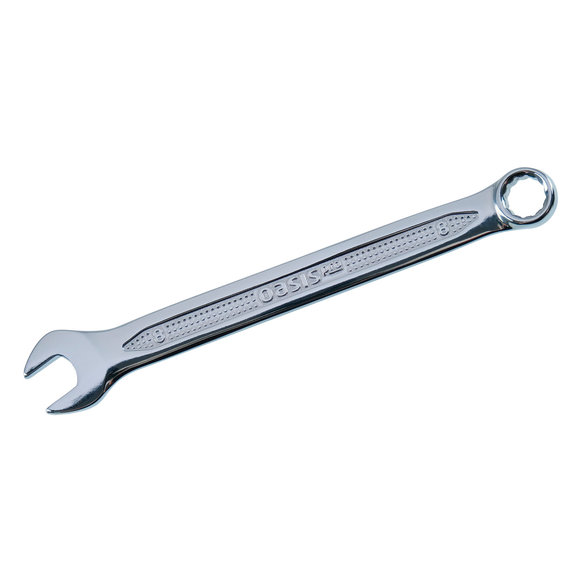 Изображение товара Ключ комбинированный Oasis 103011501077 8 мм универсальный для монтажных работ