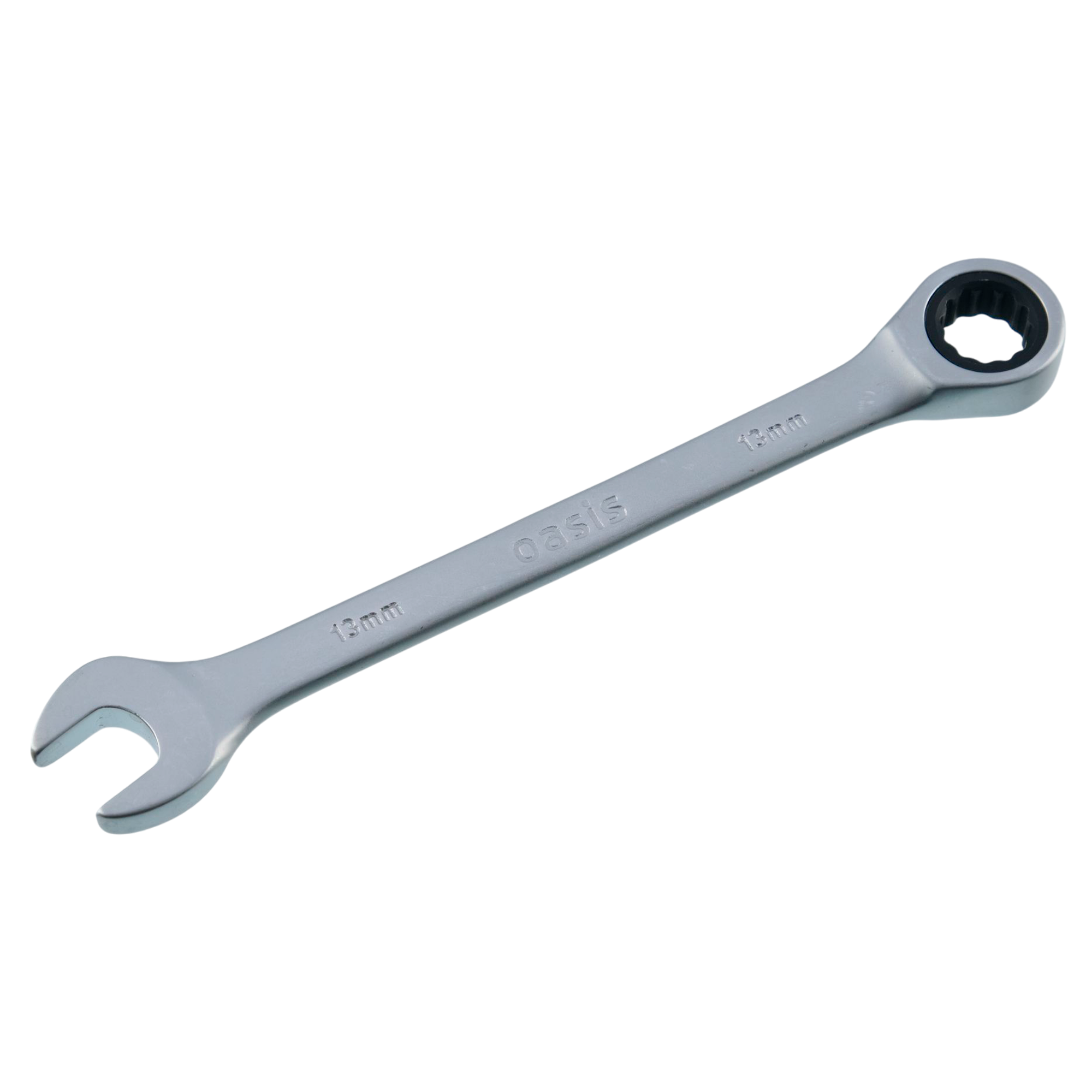 Изображение товара Ключ комбинированный с трещоткой Oasis 13 мм 169 мм Индия