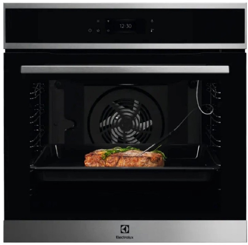 Изображение товара Встраиваемый электрический духовой шкаф Electrolux EOE8P39WX 72л черный