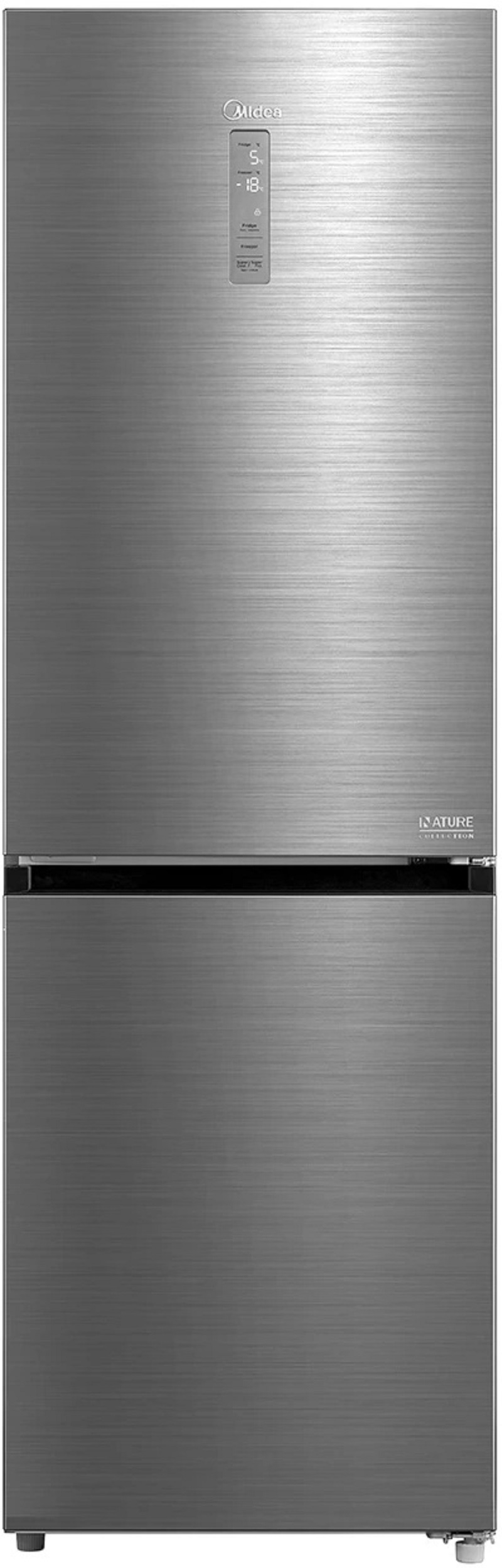 Изображение товара Холодильник Midea двухкамерный 360л No Frost сенсорный серебристый