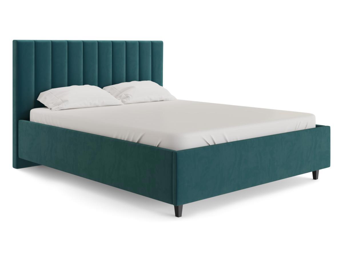 Изображение товара Кровать с подъемным механизмом Правила мебели 192x113x216 см ЛДСП цвет зеленый 167152